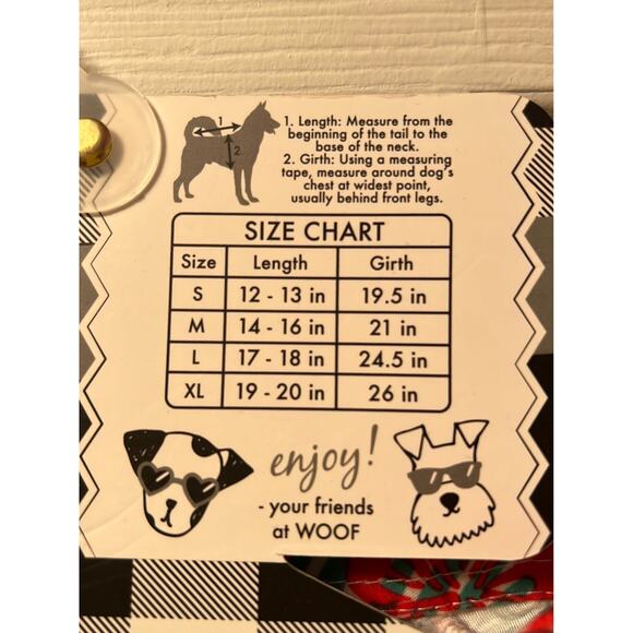 Kohl's woof pet apparel hawaiian shirt size Medium nwt - Picture 5 of 5